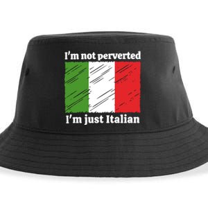 Im Not Perverted Just Italian Sustainable Bucket Hat