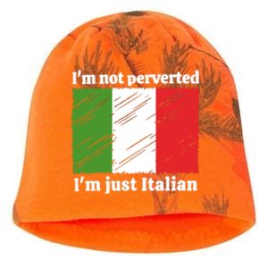 Im Not Perverted Just Italian Kati - Camo Knit Beanie