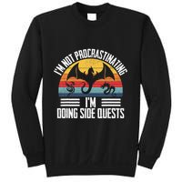 IM Not Procrastinating IM Doing Side Quests Rpg Dice Game Sweatshirt