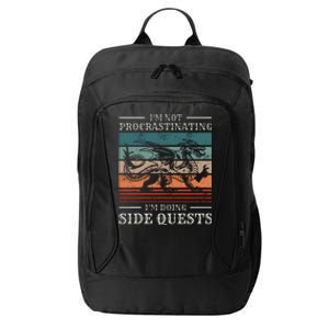 IM Not Procrastinating IM Doing Side Quests Rpg Gamer City Backpack