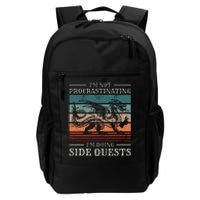 IM Not Procrastinating IM Doing Side Quests Rpg Gamer Daily Commute Backpack