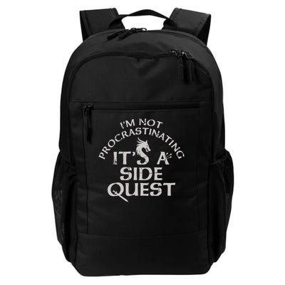 Im Not Procrastinating Side Quest Daily Commute Backpack