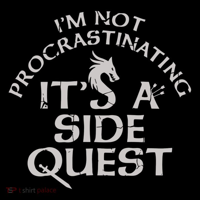 Im Not Procrastinating Side Quest 16 in Basic Backpack