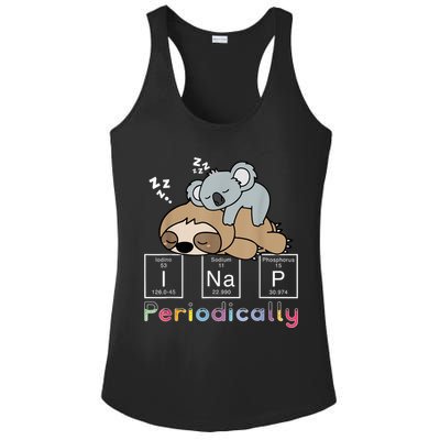 I Nap Periodically Funny Science Sloth Lover Koala Mama Bear Ladies PosiCharge Competitor Racerback Tank