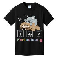 I Nap Periodically Funny Science Sloth Lover Koala Mama Bear Kids T-Shirt