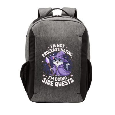 IM Not Procrastinating IM Doing Side Quests Funnycat Vector Backpack