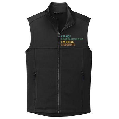 IM Not Procrastinating IM Doing Sidequests Gamer Dad Collective Smooth Fleece Vest