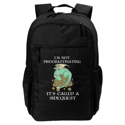 IM Not Procrastinating ItS Called A Side Quest Daily Commute Backpack