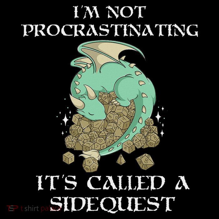 IM Not Procrastinating ItS Called A Side Quest Flat Bill Trucker Hat
