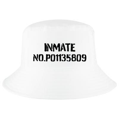 Inmate No. P01135809 County Jail Funny Orange Cool Comfort Performance Bucket Hat