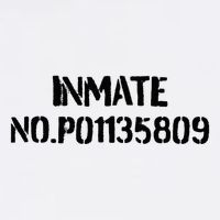 Inmate No. P01135809 County Jail Funny Orange 11oz C Handle Ceramic Mug