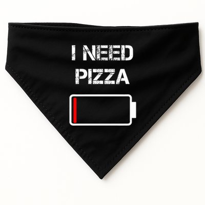 I need pizza  Italian food  Pizza Lover  Funny Pizza  USA-Made Doggie Bandana