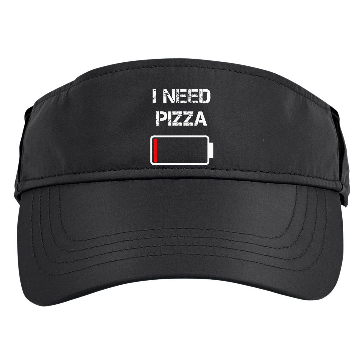 I need pizza  Italian food  Pizza Lover  Funny Pizza  Adult Drive Performance Visor