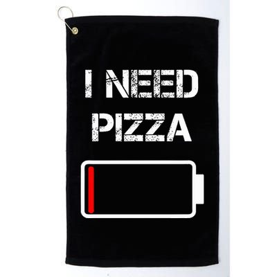 I need pizza  Italian food  Pizza Lover  Funny Pizza  Golf Towel