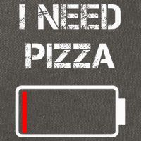 I need pizza  Italian food  Pizza Lover  Funny Pizza  Cotton Canvas Backpack