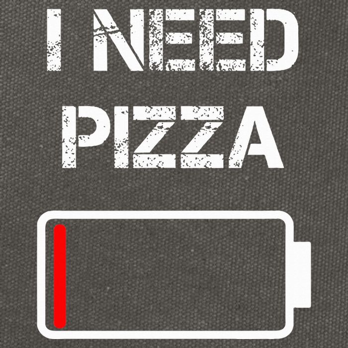 I need pizza  Italian food  Pizza Lover  Funny Pizza  Cotton Canvas Backpack