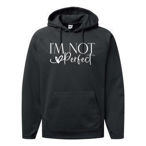 IM Not Perfect IM Limited Edition Performance Fleece Hoodie