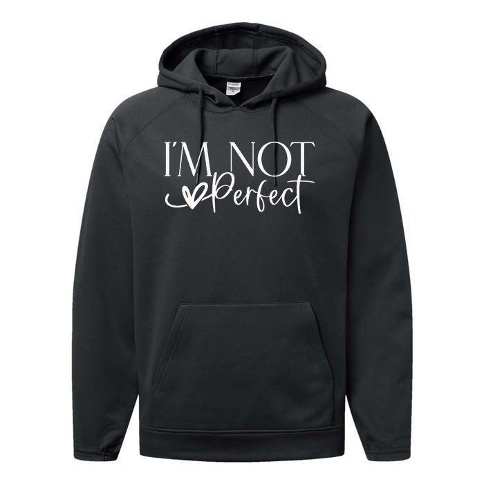 IM Not Perfect IM Limited Edition Performance Fleece Hoodie