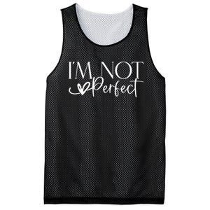 IM Not Perfect IM Limited Edition Mesh Reversible Basketball Jersey Tank