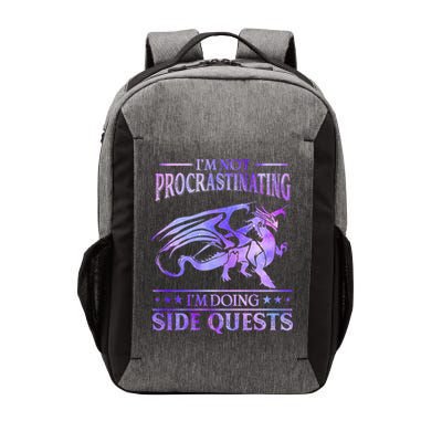 I'm Not Procrastinating I'm Doing Side Quests Dragons Master  Vector Backpack