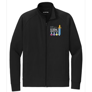 IM Not Procrastinating IM Doing Side Quests Mmoga Games Great Gift Stretch Full-Zip Cadet Jacket