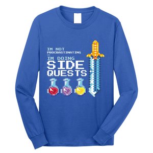 IM Not Procrastinating IM Doing Side Quests Mmoga Games Great Gift Long Sleeve Shirt