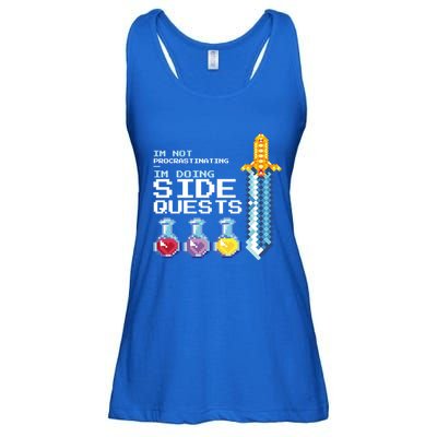 IM Not Procrastinating IM Doing Side Quests Mmoga Games Great Gift Ladies Essential Flowy Tank
