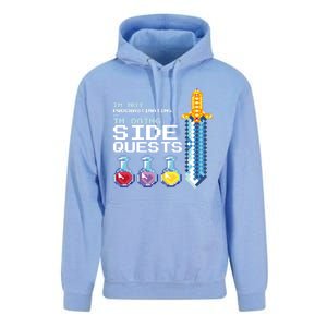 IM Not Procrastinating IM Doing Side Quests Mmoga Games Great Gift Unisex Surf Hoodie