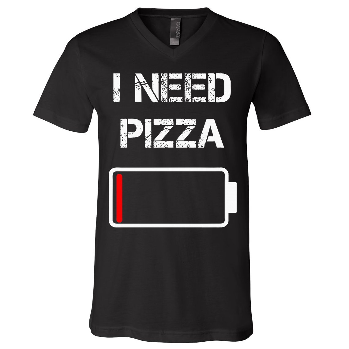 I Need Pizza Italian Food Pizza Lover Funny Pizza V-Neck T-Shirt