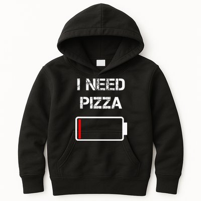 I Need Pizza Italian Food Pizza Lover Funny Pizza Kids Hoodie