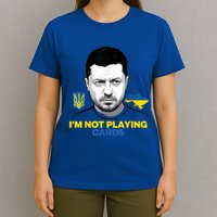 I’M Not Playing Cards Zelensky Trump Support Ukraine T-Shirt