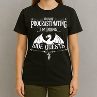 IM Not Procrastinating IM Doing Side Quests Rpg Gamers T-Shirt