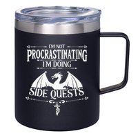 IM Not Procrastinating IM Doing Side Quests Rpg Gamers 12oz Stainless Steel Coffee Mug