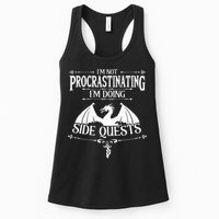 IM Not Procrastinating IM Doing Side Quests Rpg Gamers Womens Tank Top