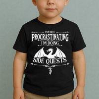 IM Not Procrastinating IM Doing Side Quests Rpg Gamers Toddler T-Shirt