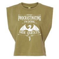 IM Not Procrastinating IM Doing Side Quests Rpg Gamers Garment-Dyed Women's Muscle Tee