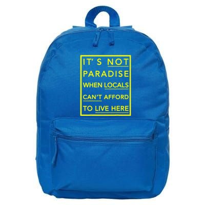 It’S Not Paradise When Locals Can’T Afford To Live Here 16 in Basic Backpack