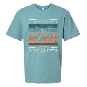 IM Not Procrastinating IM Doing Side Quests Rpg Gamer Sueded Cloud Jersey T-Shirt