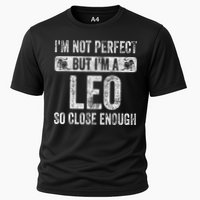 I'm Not Perfect But I'm A Leo Funny Horoscope Zodiac Sign Performance Shirt
