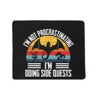 IM Not Procrastinating IM Doing Side Quests Rpg Dice Game Mousepad