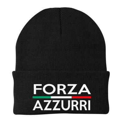 Italy National Pride Forza Azzurri Italia Beanie