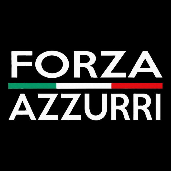 Italy National Pride Forza Azzurri Italia Poster