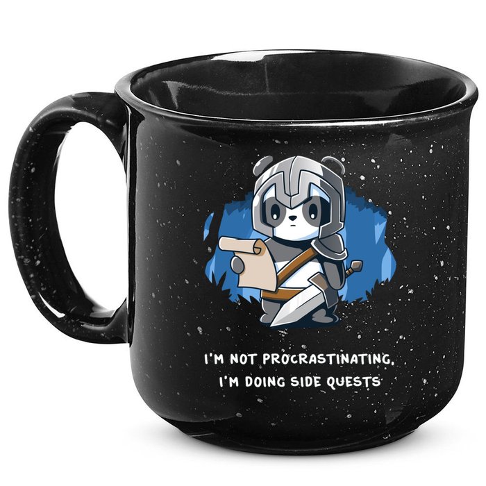 I'm Not Procrastinating I'm Doing Side Quests 15oz Campfire Ceramic Mug