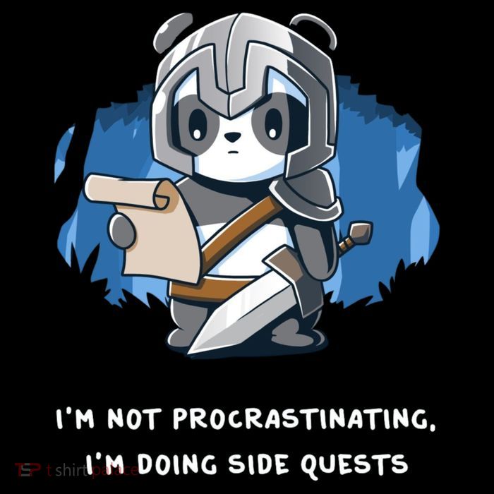 I'm Not Procrastinating I'm Doing Side Quests Cropped Pullover Crew