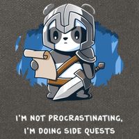 I'm Not Procrastinating I'm Doing Side Quests Cotton Canvas Backpack