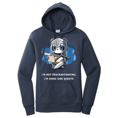 I'm Not Procrastinating I'm Doing Side Quests Women's Pullover Hoodie