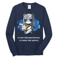 I'm Not Procrastinating I'm Doing Side Quests Tall Long Sleeve T-Shirt