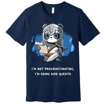 I'm Not Procrastinating I'm Doing Side Quests Premium T-Shirt