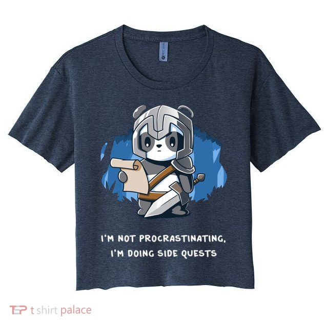 I'm Not Procrastinating I'm Doing Side Quests Crop Top