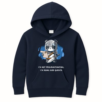I'm Not Procrastinating I'm Doing Side Quests Kids Hoodie